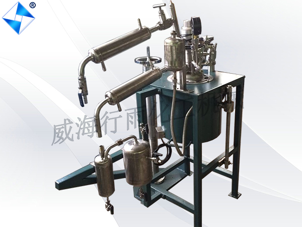 江蘇釜體可下降型酯化縮聚反應釜